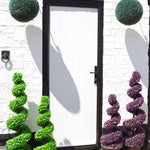 120cm Green Large  Spiral With Decorative Planter