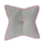 Star Shaped Floor Cushion | Pink & Grey