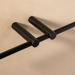 Double Paper Holder Without Cover Matt Black Logic