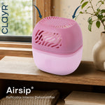Reusable 1000ml Dehumidifier With 2 Calcium Chloride Refill Tabs | Pink