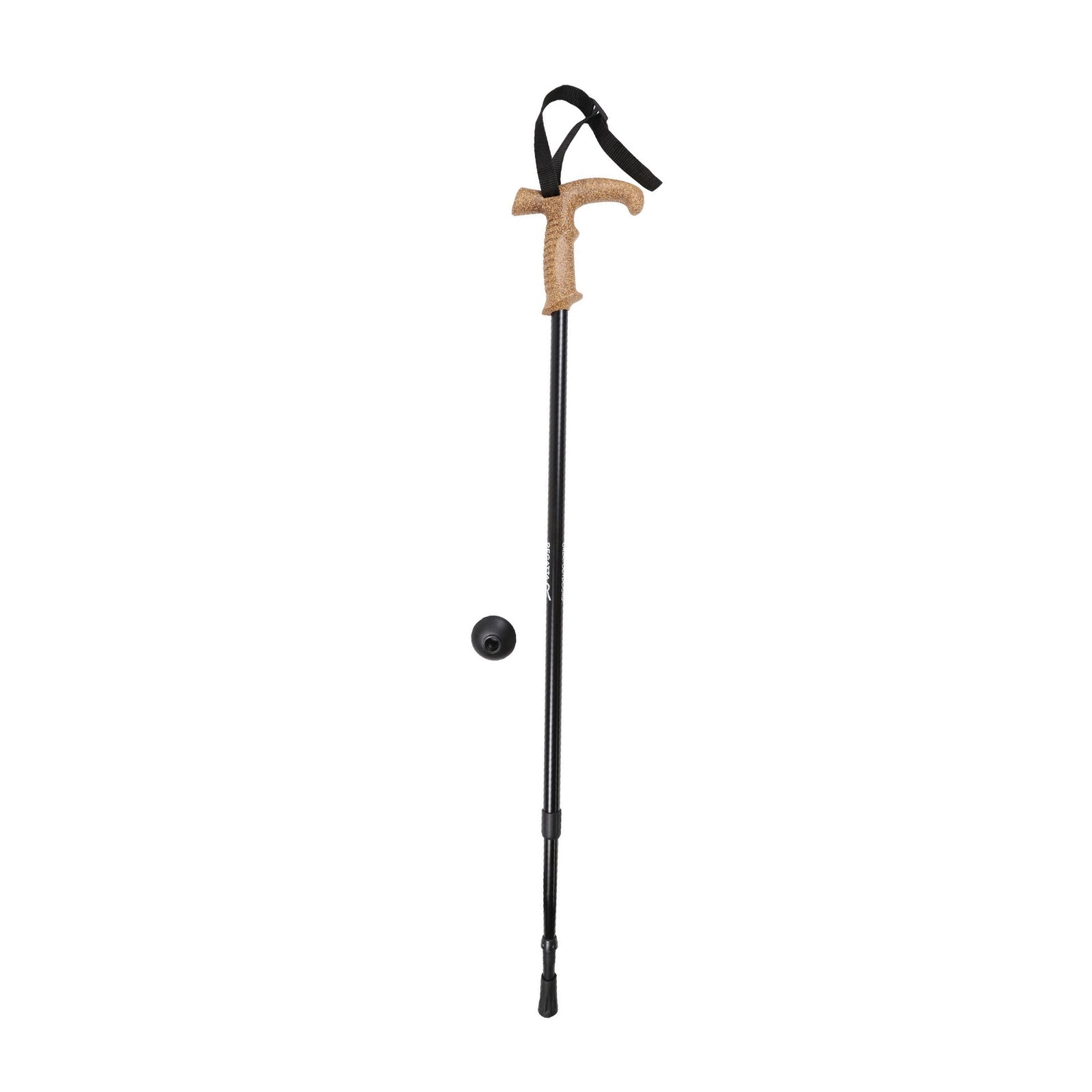 Telescopic Trekking Pole | One Size | Black