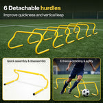 Centra Football Training Equipment Pro Agility Speed Ladder Cones Hurdle