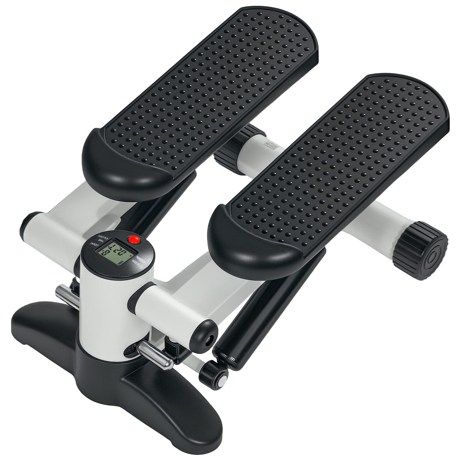 Mini Stepper,w/ Compact, Lcd Monitor | White