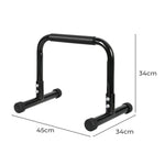 Centra Push Up Dip Bars Station Parallel Home Gym Parallettes Workout