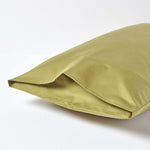 Egyptian Cotton Housewife Pillowcase 1000 Tc | King Pillow Case | Olive Green