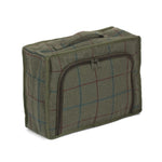 H092 Polyester Green Tweed Cooler Picnic Bag