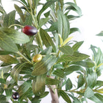 150cm Artificial Natural Look Olive Tree With Wooden Trunk