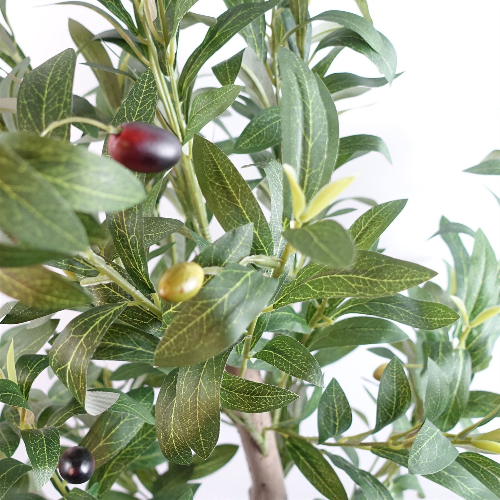 150cm Artificial Natural Look Olive Tree With Wooden Trunk