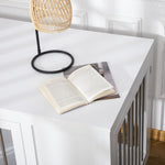 Dog Crate End Table W/ Two Doors - Medium Large Dogs