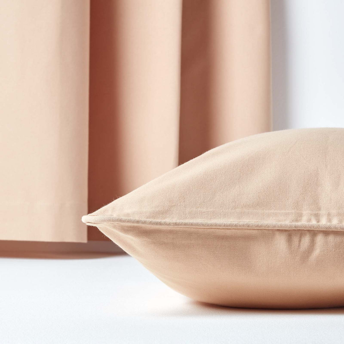 Cotton Plain Cushion Cover | 60cm x 60cm | Beige