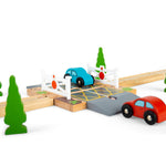 Level Crossing Accessory for Wooden Train Sets