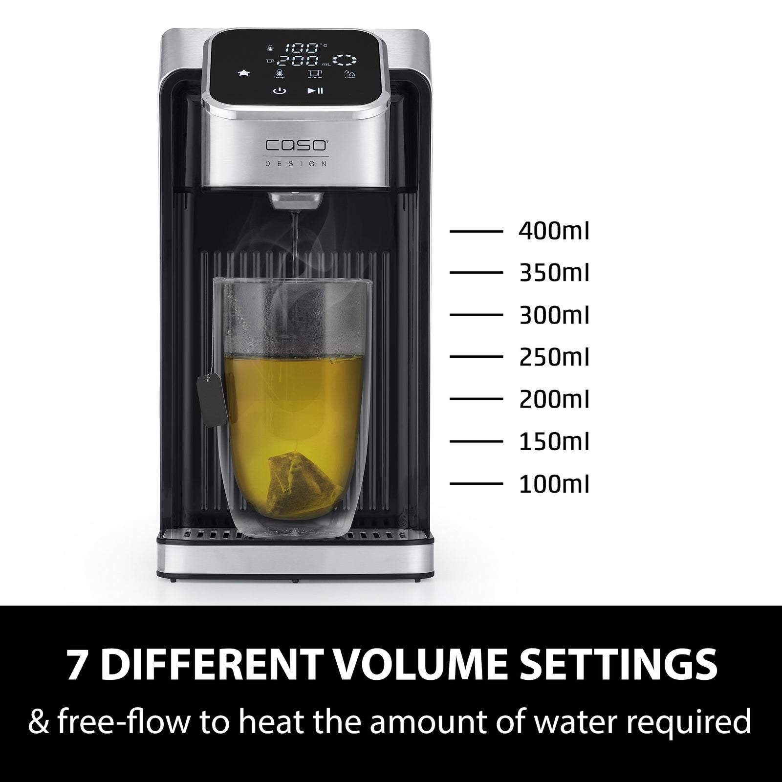 Hw770 Hot Water Dispenser, 2.7l, Instant Boiling Water With Memory Function