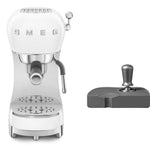 Ecf02 Espresso Machine + Coffee Tamper Set | White