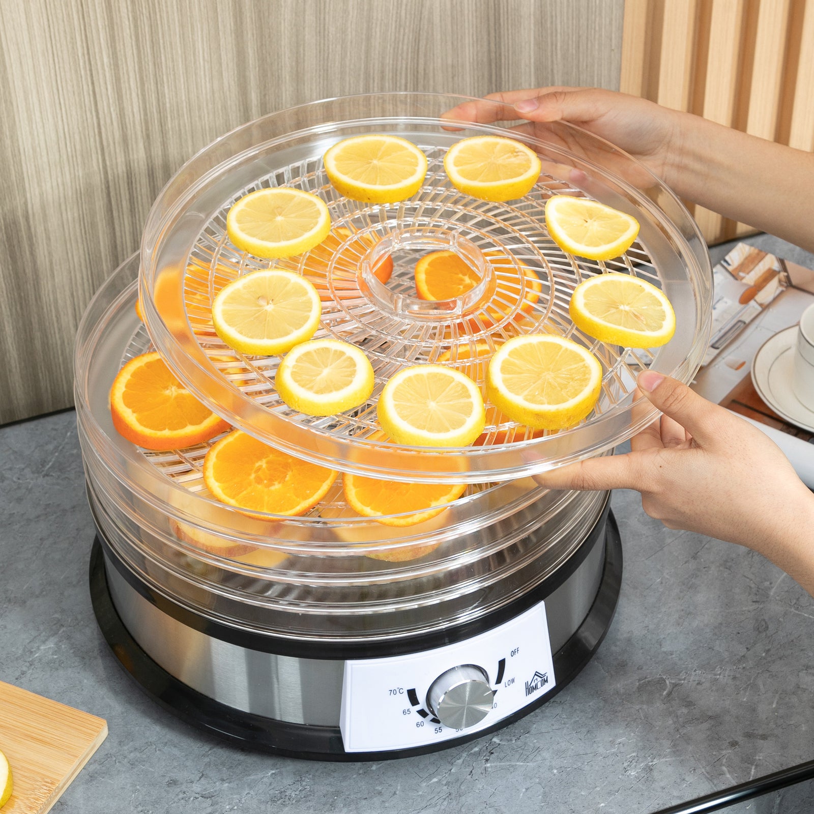 5 Tier Food Dehydrator 250w For Fruit Meat Vegetable