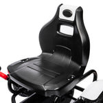 Pedal Go Kart W/inflatable Tyres, Handbrake | White