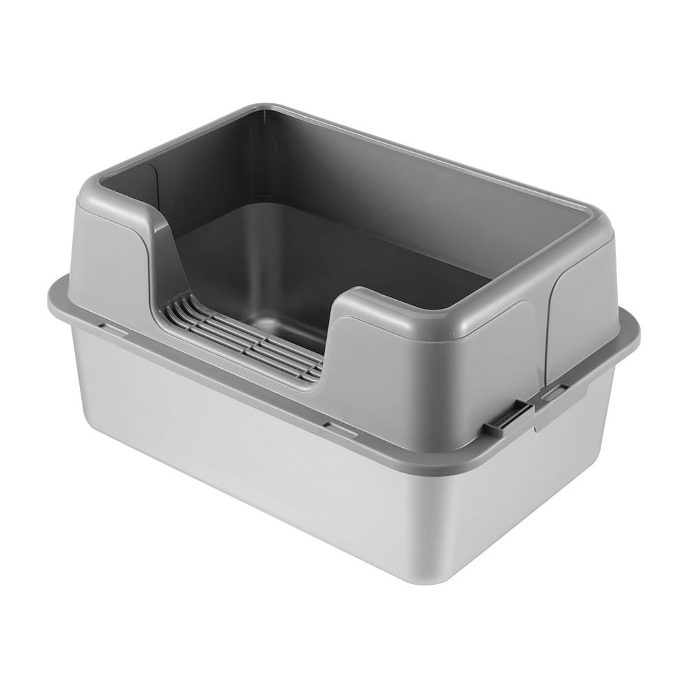Semi-closed Anti-splash Cat Litter Box Pet Toilet