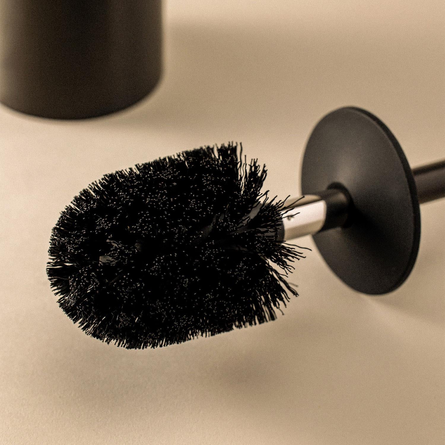 Toilet Brush, Wall-mounted, Matt Black, Architect S+ Collection