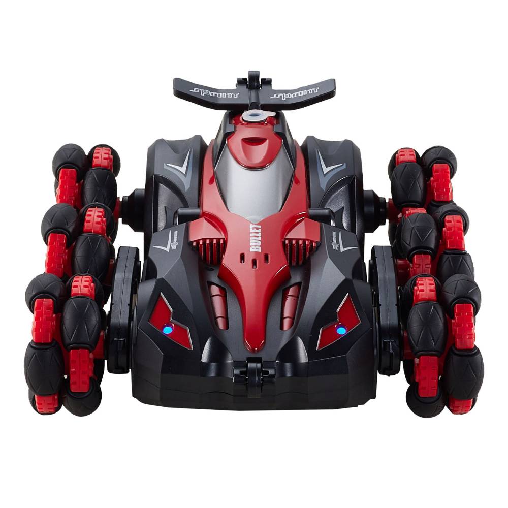 6 Round 2.4g Rc Stunts Spray Drift Car Toy