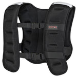 Weighted Vest With Adjustable Straps And Strips | 5kg | Black