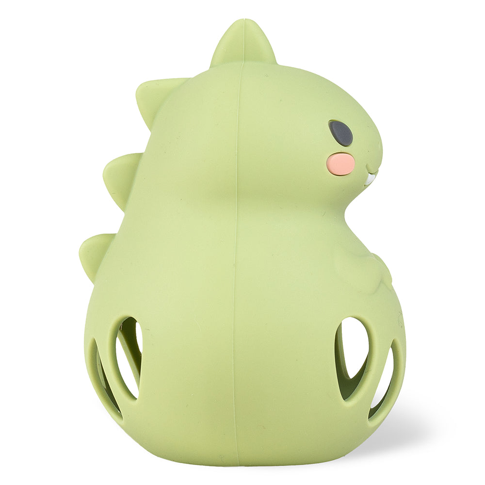 Silicone Dinosaur Rattle For Babies