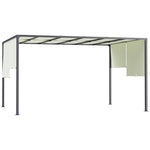 3x4m Metal Pergola W/ Led Lights