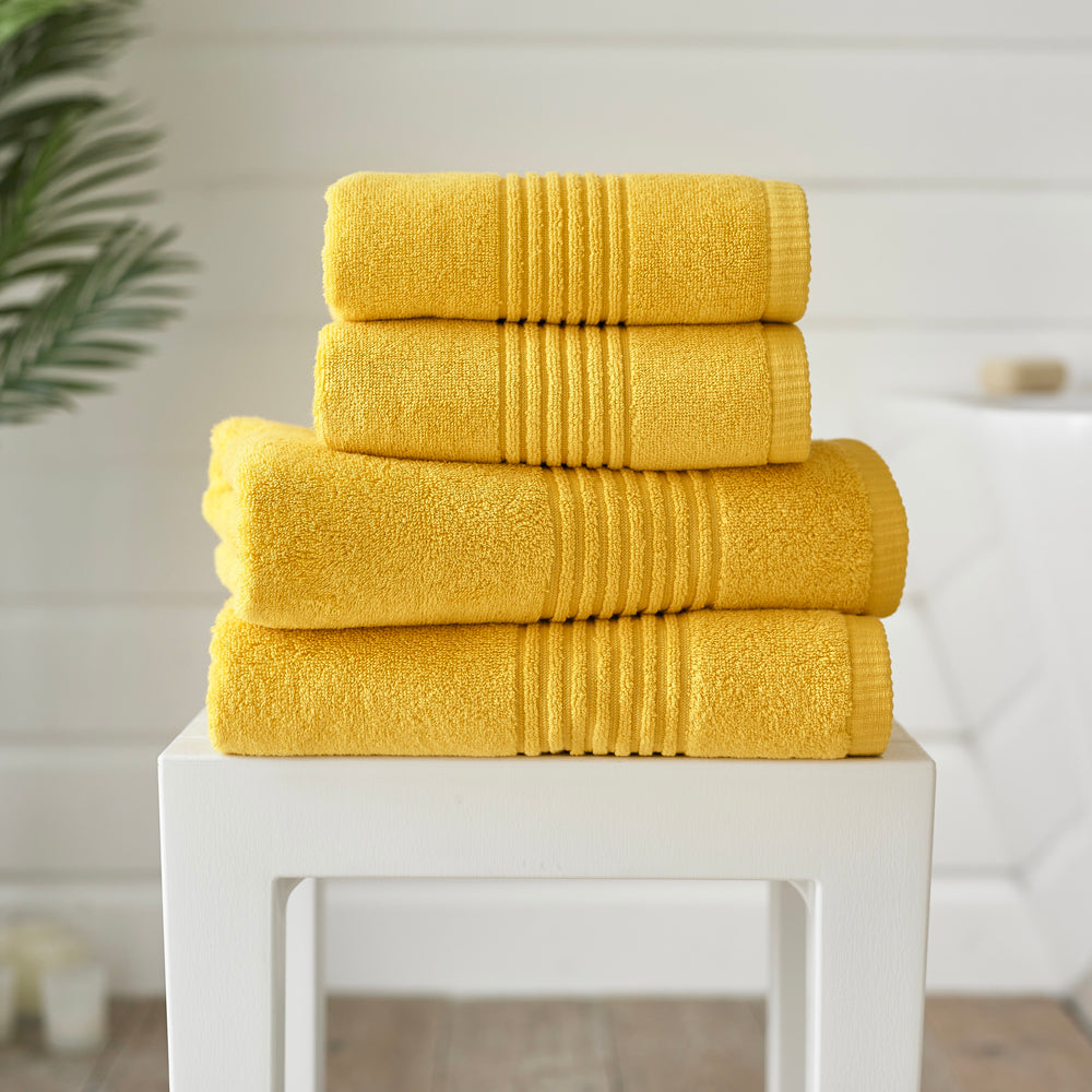Quik Dri 100% Cotton Towels | Bath Towel | Citrine