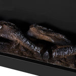 60''wall Mounted & Recessed Electric Fireplace – 9 Led Flame Colors, Remote & Wifi Control,24h Timer Function, Adjustable Heat