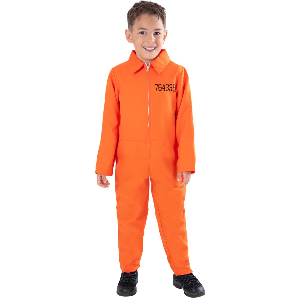 Kids Escaped Prisoner Costume | Age 13-14