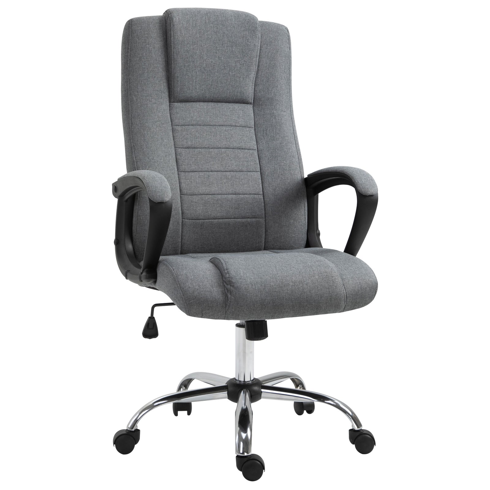 Swivel Chair Adjustable Height Linen