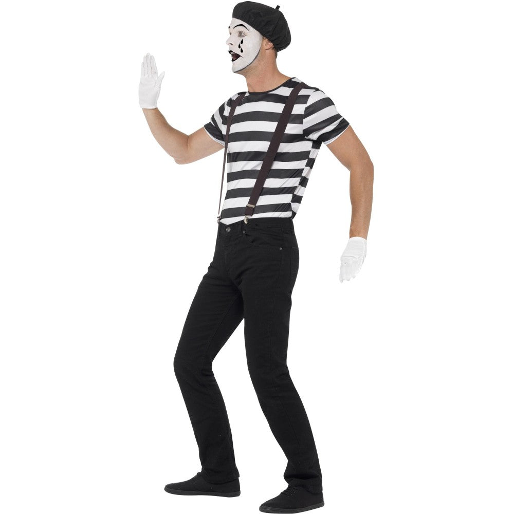 Gentleman Mime Artist Costume | Large