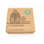 Air Fryer Liners, Suitable For All Air Fryers | Set of 2 | Brown