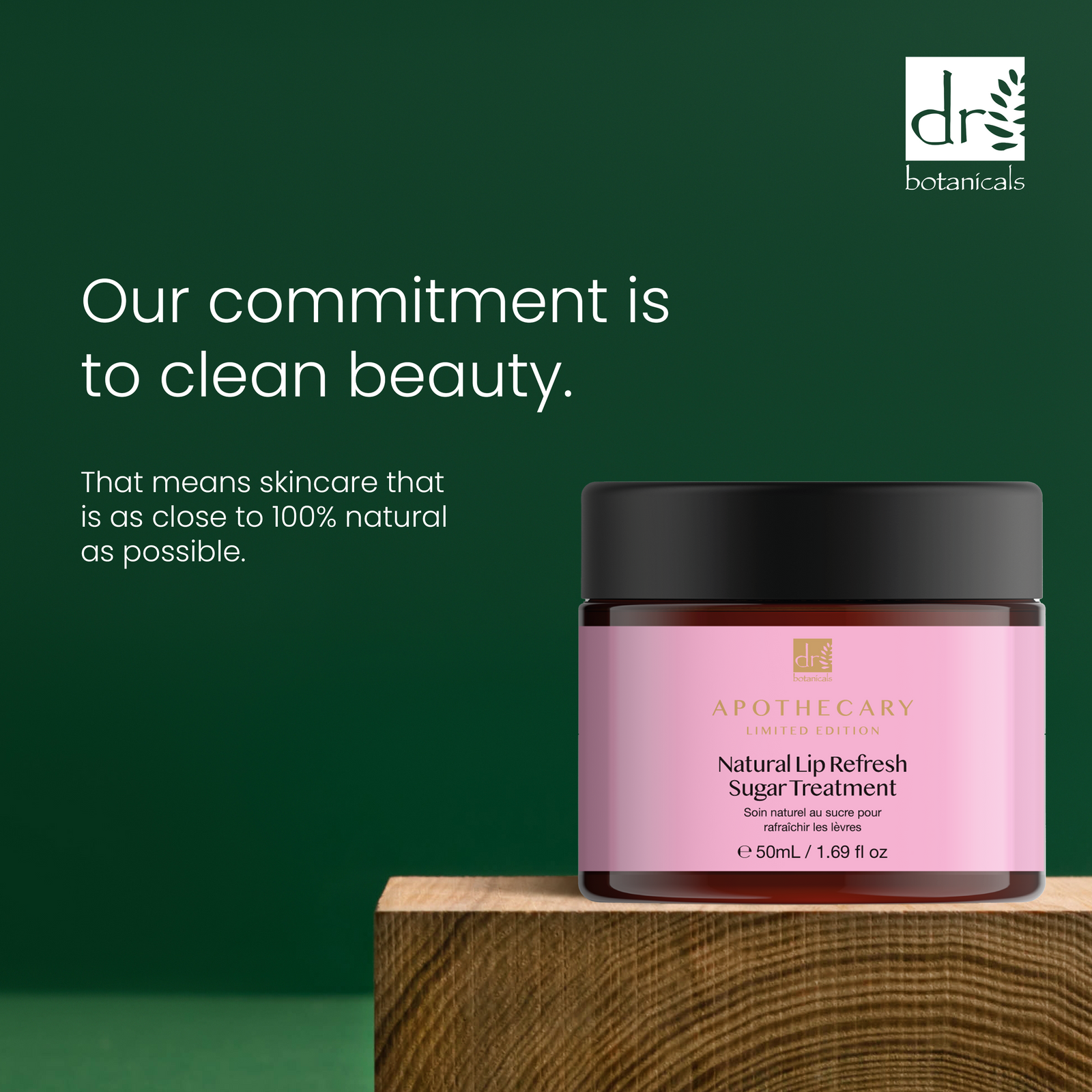 Natural Lip Refresh Anti-ageing Sugar Treatment 50ml