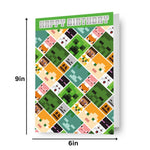 Minecraft Happy Birthday' Card Official Product