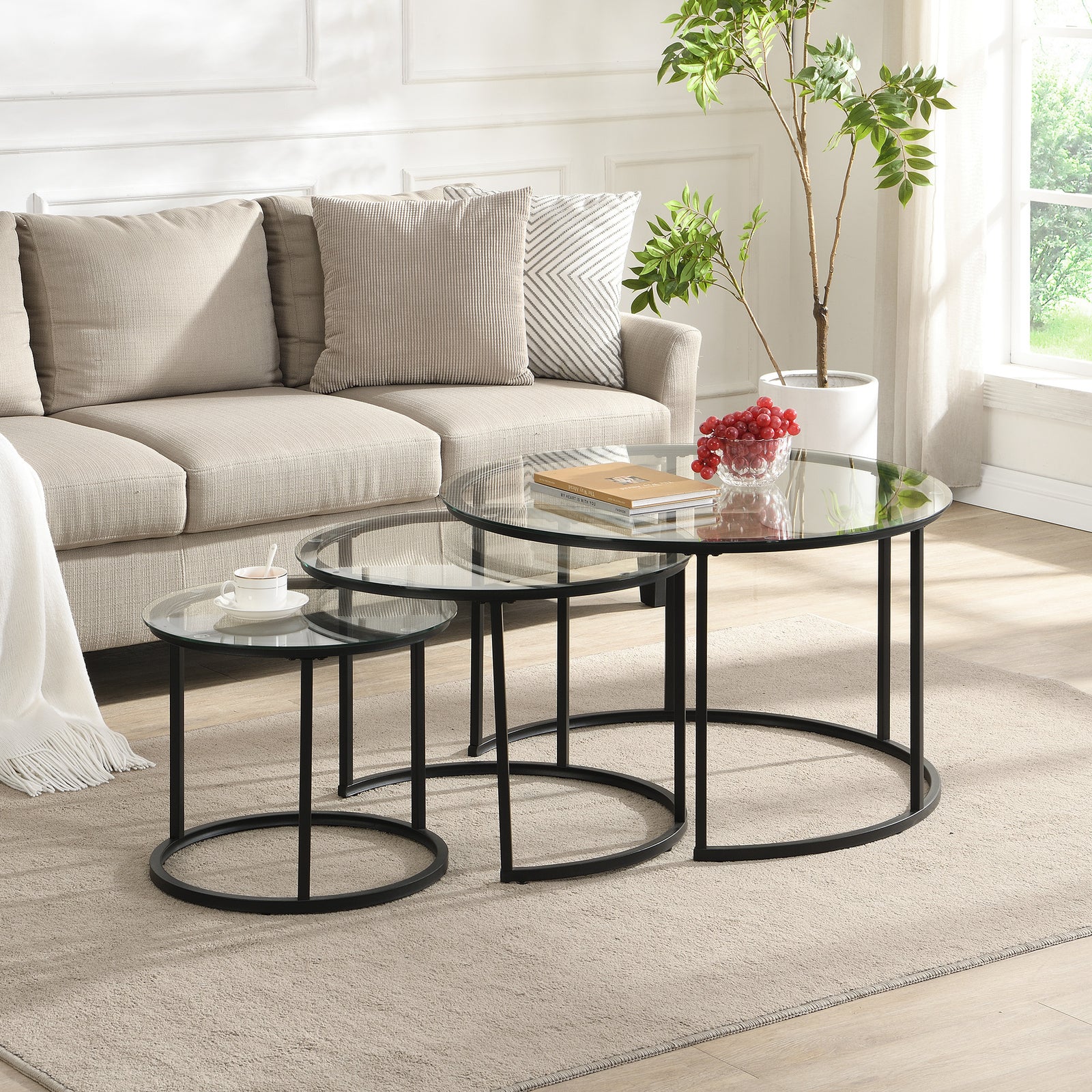 Orbis Nest Of Tables - Set Of 3