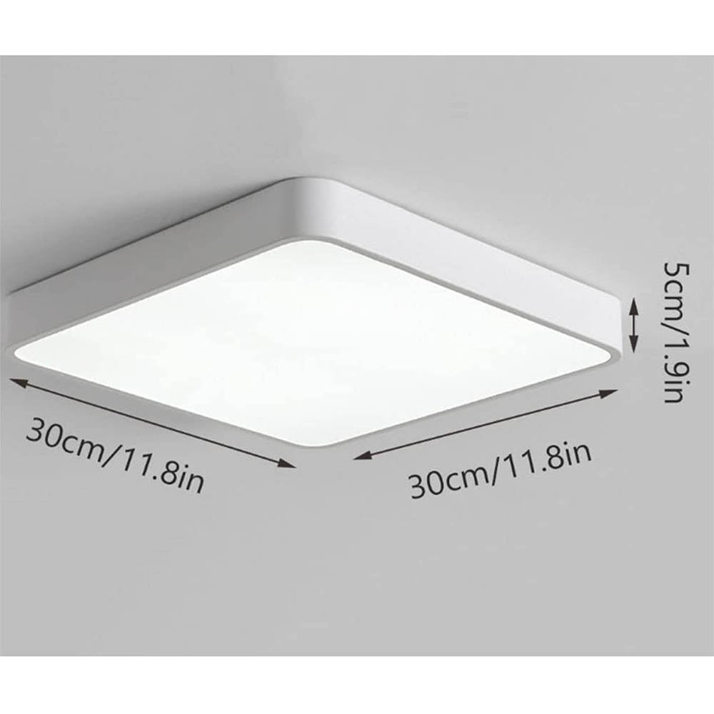 Modern Square Led Panel Ceiling Light 18w
