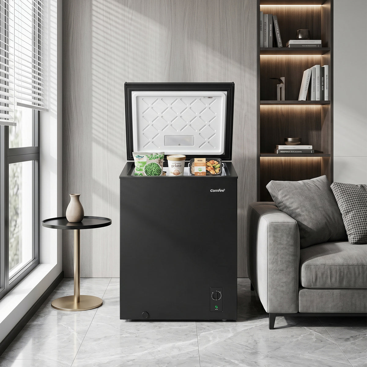 Breeins 99l Freestanding Chest Freezer