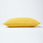 Nirvana Cotton Cushion Cover | 30cm x 50cm | Yellow