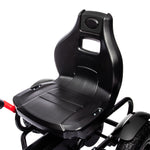 Pedal Go Kart W/inflatable Tyres, Handbrake | Black