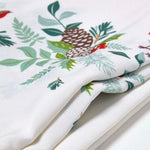 Robin Christmas Tablecloth | 132 x 178cm | White