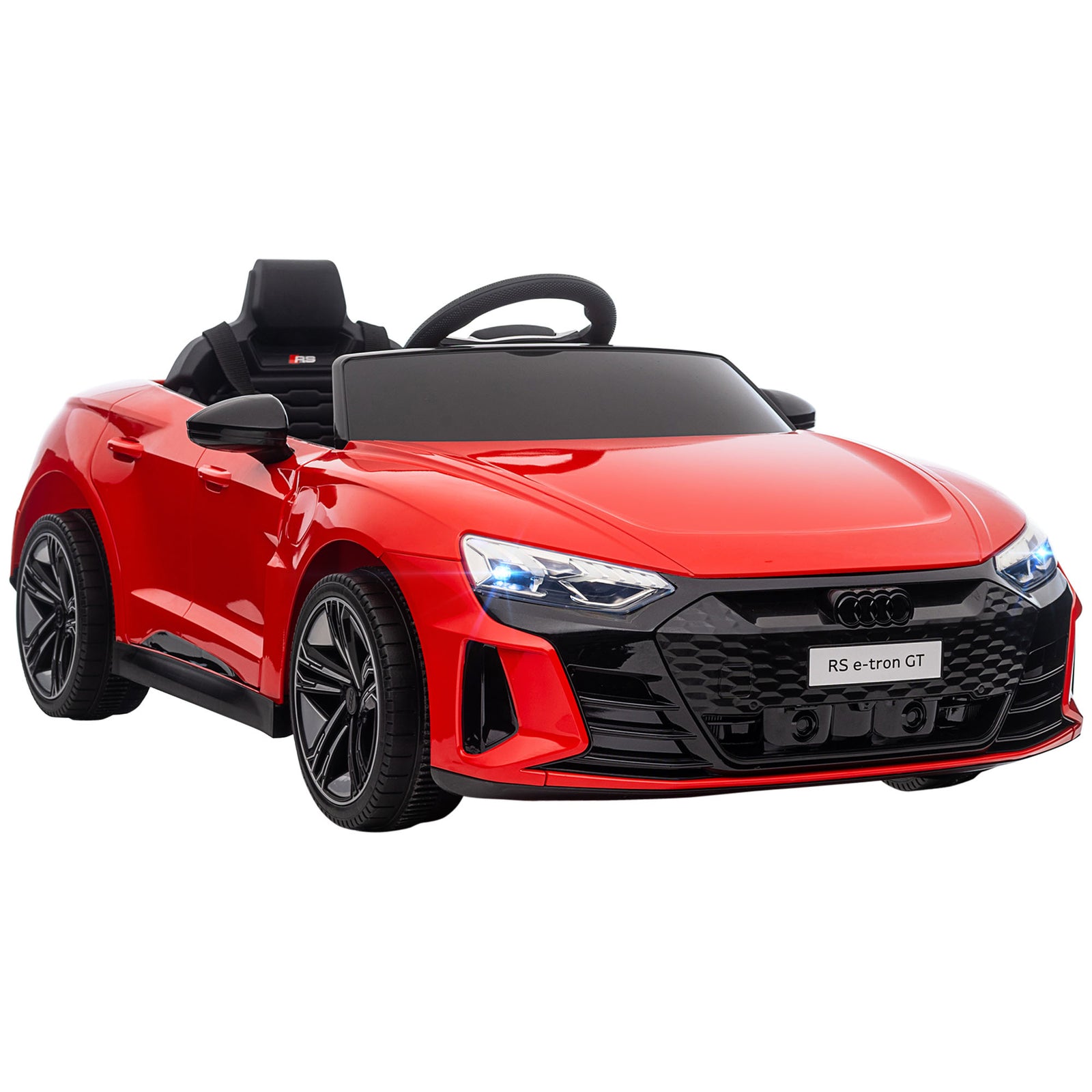 Audi Rs E-tron Gt Licensed 12v Kids Electric Ride On W/ Remote | Red