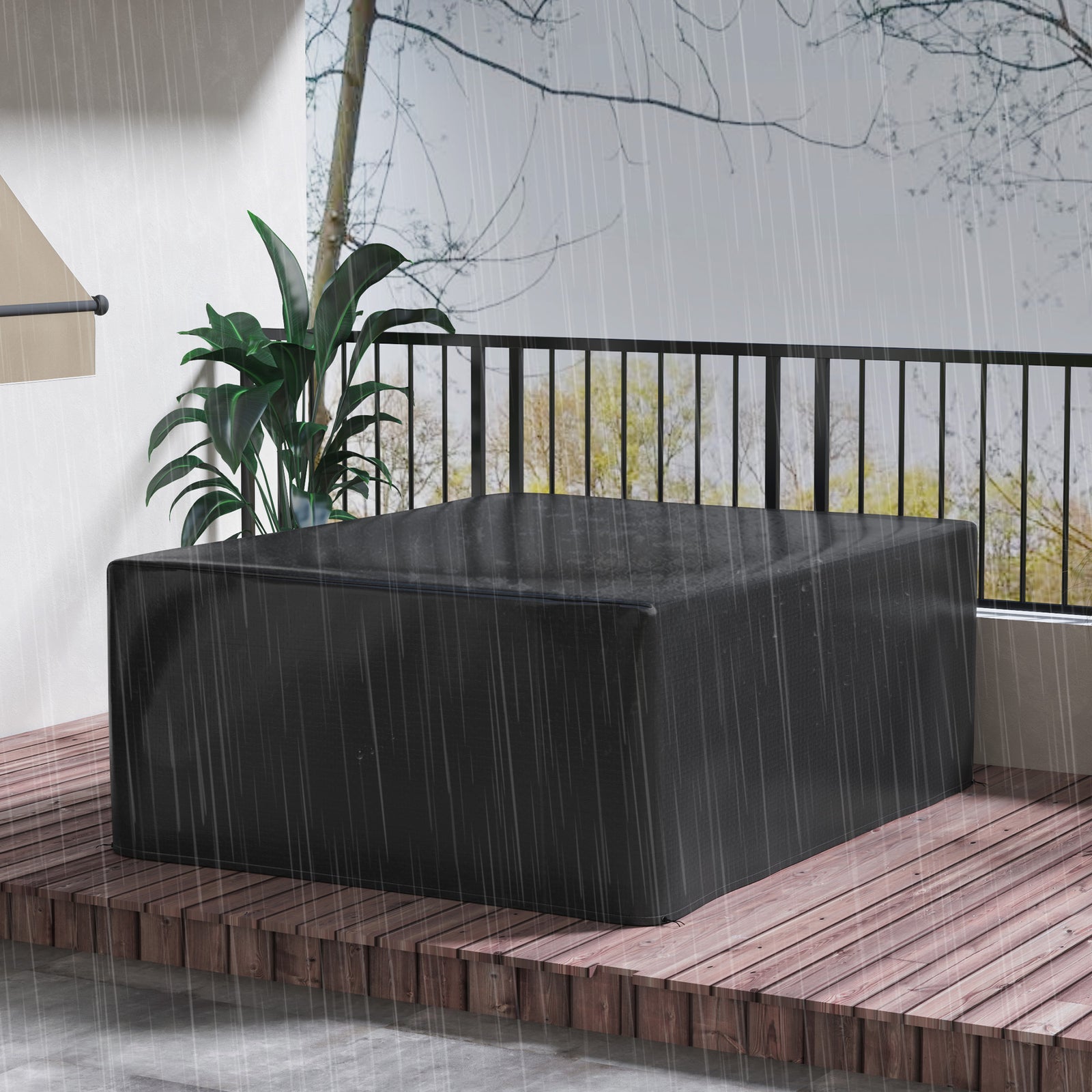 Large Patio Set Cover Outdoor Garden Furniture Cover