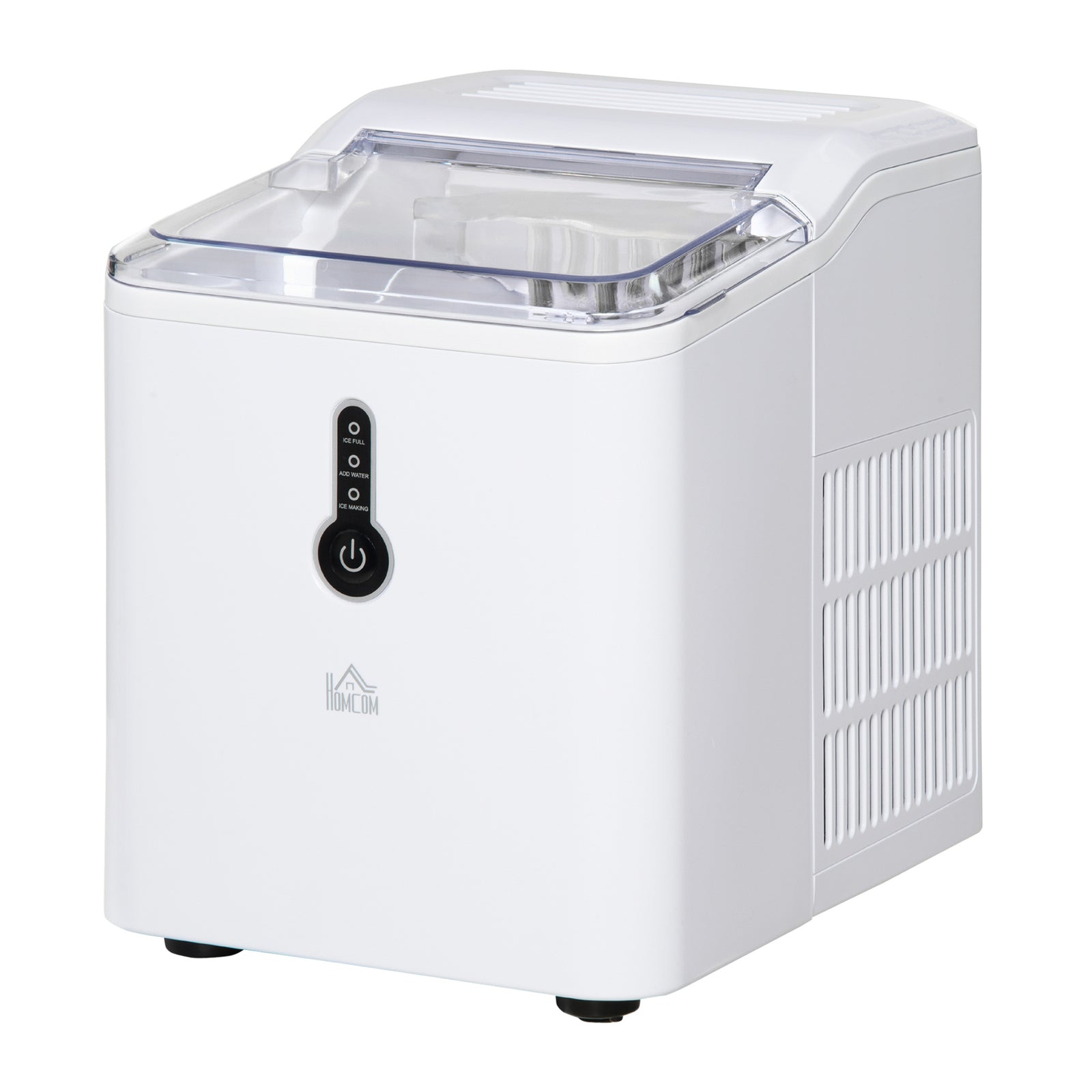 12kg Ice Maker Machine With Basket White