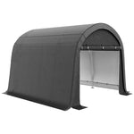 3x3m Heavy Duty Outdoor Garden Storage Tent Grey