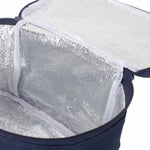 H164 Polyester Small Navy Blue Cooler Bag