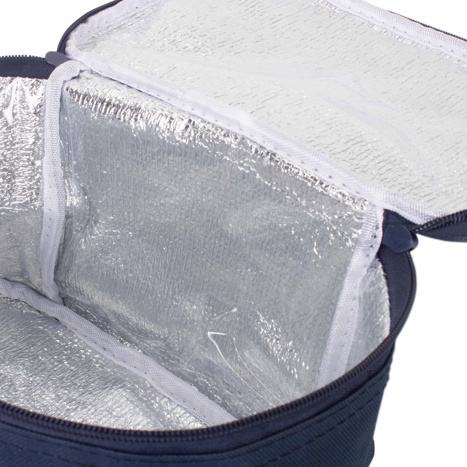 H164 Polyester Small Navy Blue Cooler Bag