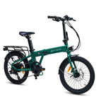 Virum 2025 Folding Bike - Lightweight E-bike | Green