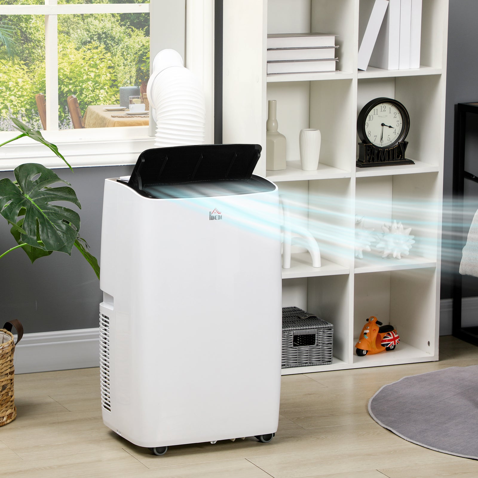 14,000 Btu Portable Air Conditioner Unit Remote 24h Timer
