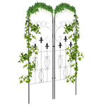 Scrolls Design 2 Metal Plant Trellis 45 X 150cm