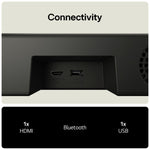 Us20a Smart Soundbar With 2.0 Channel, Bluetooth, Hdmi, Usb