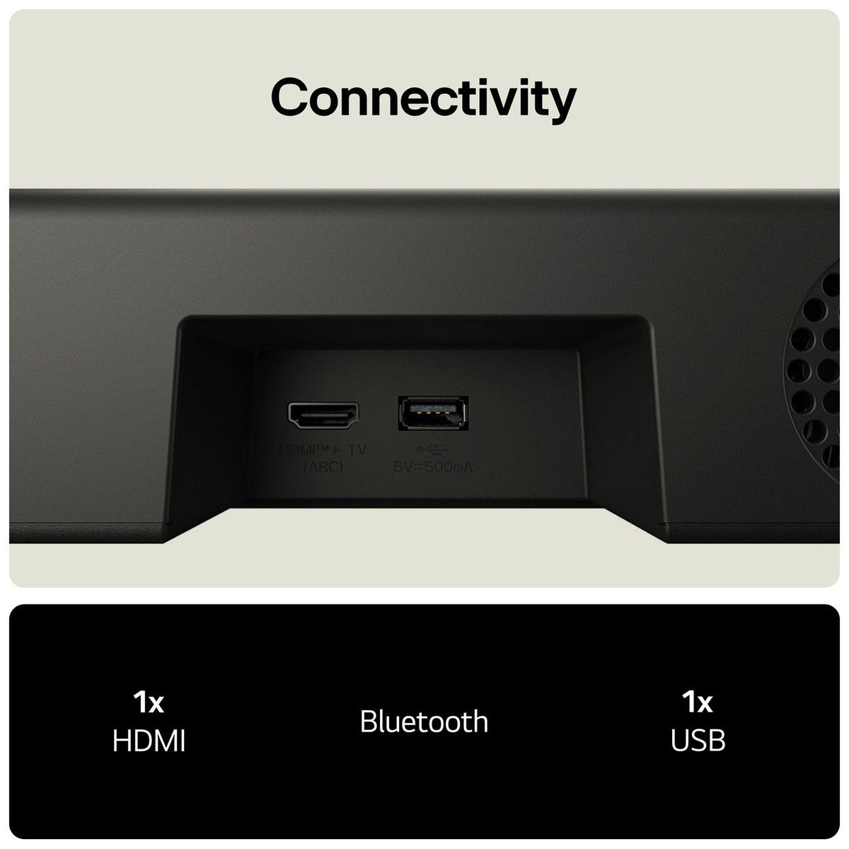 Us20a Smart Soundbar With 2.0 Channel, Bluetooth, Hdmi, Usb